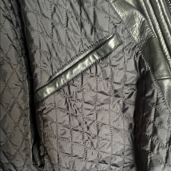 Vintage Colebrook classic bomber Black Leather Jacket for Men size XL - Picture 4 of 9